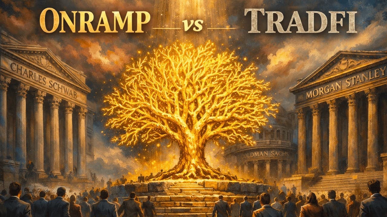 Onramp Finance, Schwab, Morgan Stanley — Who Wins?
