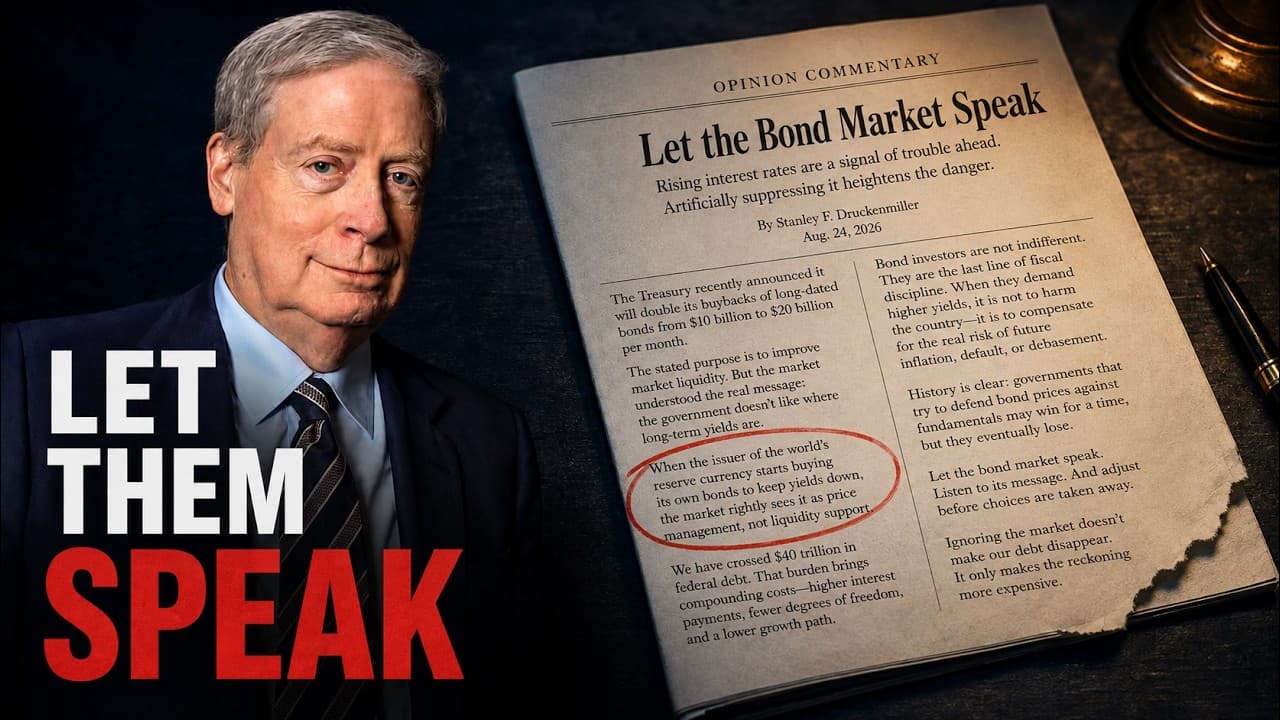 Druckenmiller Turns on Bessent