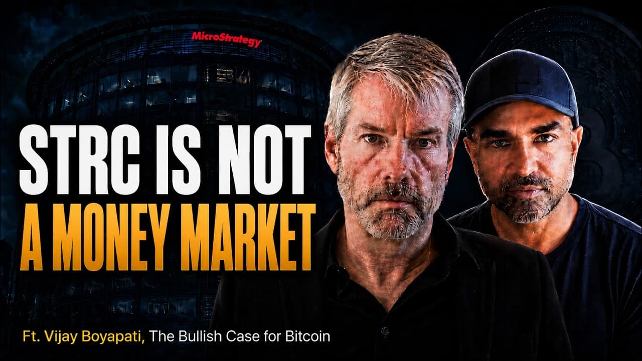 Bitcoin's Bottom Is In — But Saylor Is The Risk | Vijay Boyapati